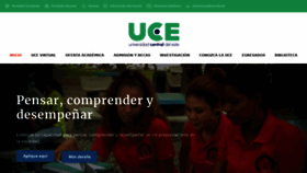What Uce.edu.do website looked like in 2019 (5 years ago)