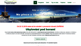 What Ubytovna-ostravice.cz website looked like in 2019 (5 years ago)
