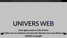 What Universweb.net website looked like in 2019 (5 years ago)