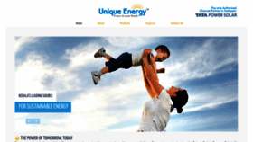 What Uniqueenergy.in website looked like in 2019 (5 years ago)