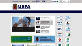 What Uepa.br website looked like in 2019 (5 years ago)