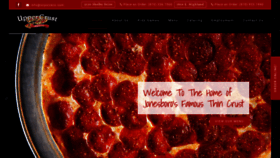 What Ucpizzaco.com website looked like in 2019 (5 years ago)