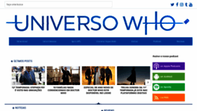 What Universowho.com website looked like in 2019 (5 years ago)