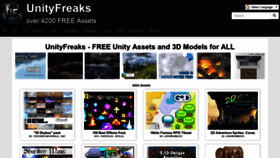 What Unityfreaks.com website looked like in 2019 (5 years ago)
