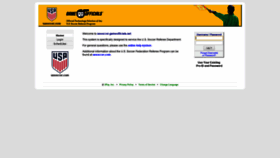 What Ussoccer.gameofficials.net website looked like in 2019 (5 years ago)