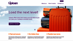 What Uploan.co.uk website looked like in 2019 (5 years ago)