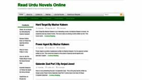 What Urdunovels.org website looked like in 2019 (5 years ago)