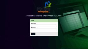 What Ujicoba-presensi2019.malangkab.go.id website looked like in 2019 (5 years ago)