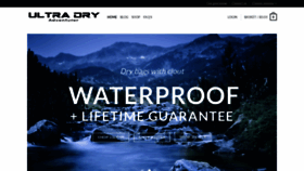 What Ultradrybags.com website looked like in 2019 (5 years ago)