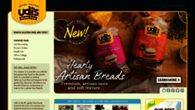 What Udisglutenfree.com website looked like in 2019 (5 years ago)