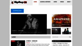 What Upload.hiphopza.com website looked like in 2019 (5 years ago)