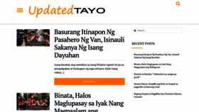 What Updatedtayo.info website looked like in 2019 (5 years ago)