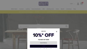 What Utilitydesign.co.uk website looked like in 2019 (5 years ago)