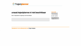 What Unasat.trajectplanner.nl website looked like in 2019 (6 years ago)