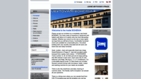 What Ubytovanibohemia.cz website looked like in 2019 (5 years ago)