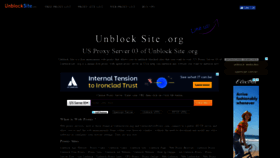What Us3.unblocksite.org website looked like in 2019 (5 years ago)