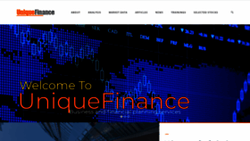 What Unique.finance website looked like in 2019 (5 years ago)