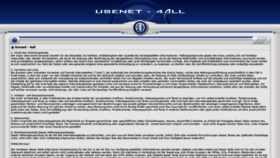 What Usenet-4all.pw website looked like in 2019 (5 years ago)