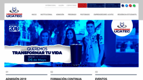 What Ucatec.edu.bo website looked like in 2019 (5 years ago)