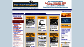 What Usedstonemachinerylocator.com website looked like in 2019 (5 years ago)