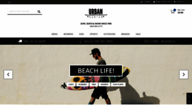 What Urbansurfer.co.uk website looked like in 2019 (4 years ago)