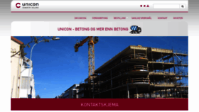 What Unicon.no website looked like in 2019 (7 years ago)