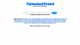 What Uploadedtrend.com website looked like in 2019 (4 years ago)