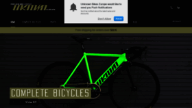 What Unknownbikes.eu website looked like in 2019 (4 years ago)