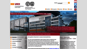 What Uk-halle.de website looked like in 2019 (5 years ago)