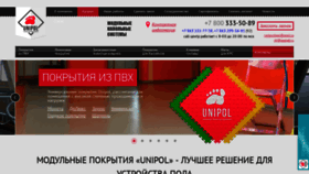 What Unipol-floor.ru website looked like in 2019 (4 years ago)