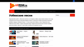 What Uzpesni.ru website looked like in 2019 (4 years ago)