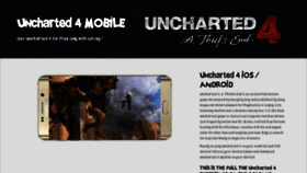 What Uncharted4.mobi website looked like in 2019 (4 years ago)