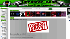 What Ultrastar-base.com website looked like in 2019 (4 years ago)
