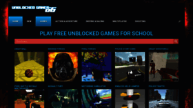 What Unblocked-games-76.com website looked like in 2019 (4 years ago)