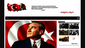 What Unigenc.org.tr website looked like in 2019 (4 years ago)
