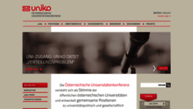 What Uniko.ac.at website looked like in 2019 (4 years ago)