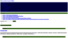 What Undira.ac.id website looked like in 2019 (6 years ago)