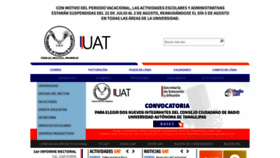 What Uat.edu.mx website looked like in 2019 (4 years ago)