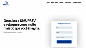 What Umuprev.com.br website looked like in 2019 (4 years ago)