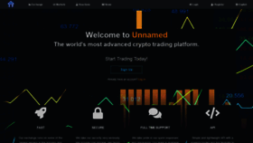 What Unnamed.exchange website looked like in 2019 (4 years ago)