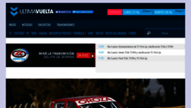 What Ultimavuelta.com.ar website looked like in 2019 (4 years ago)