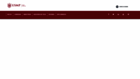 What Usmpvirtual.edu.pe website looked like in 2019 (4 years ago)