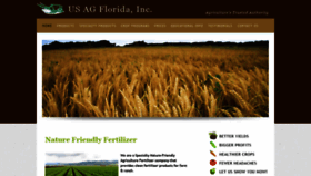 What Usagflorida.com website looked like in 2019 (4 years ago)