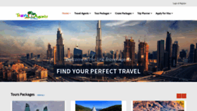 What Uaetravelagents.com website looked like in 2019 (4 years ago)