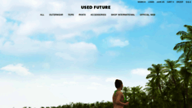 What Usedfutureeshop.com website looked like in 2019 (4 years ago)