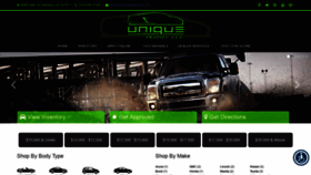 What Uniqueautosla.com website looked like in 2019 (4 years ago)