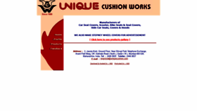 What Uniquecushion.com website looked like in 2019 (4 years ago)