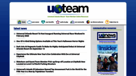 What Uoteam.com website looked like in 2019 (4 years ago)