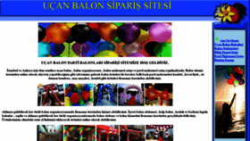 What Ucanbalonsiparisi.com website looked like in 2019 (4 years ago)