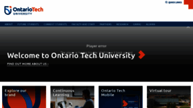 What Uoit.ca website looked like in 2019 (4 years ago)
